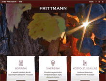 Tablet Screenshot of frittmann.hu